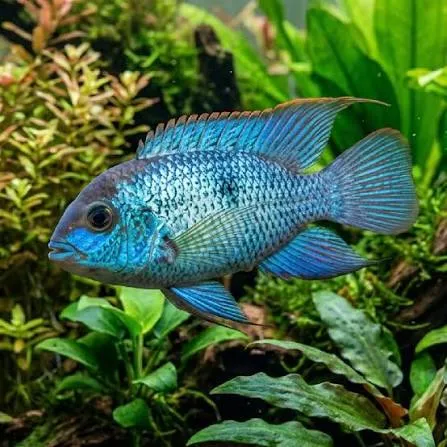 andinoacara pulcher electric blue 4-5cm