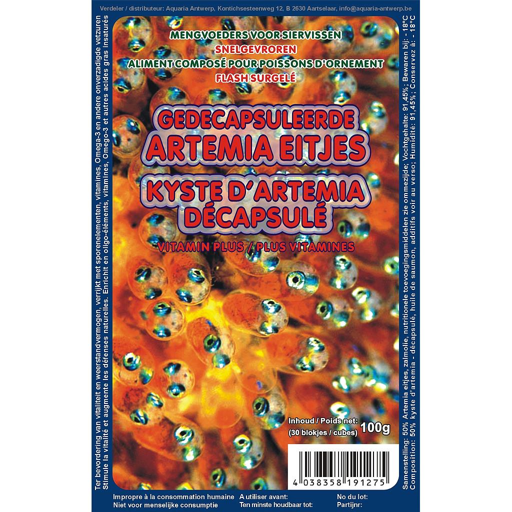 [5022] artemia decapsulated cysts 100ml blister