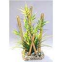 plastic plant _ bamboo 25cm
