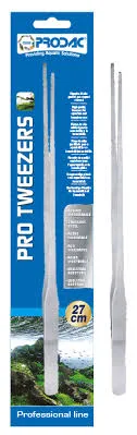 prodac straight tweezers 27cm