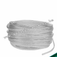 luchtslang 4/6mm wit transparant /m