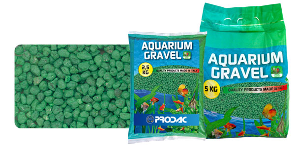 prodac quarz 2-3mm light green 5kg