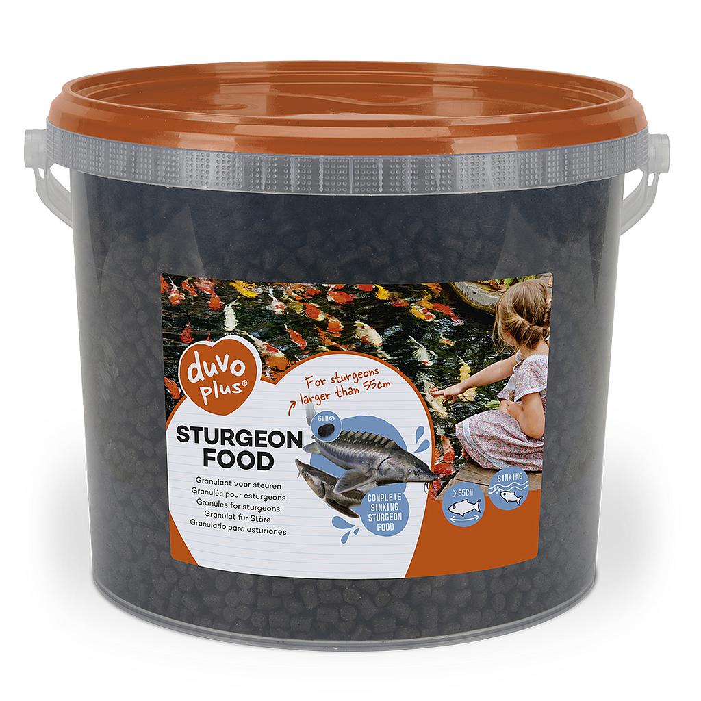 duvo+ sturgeon food 6mm 5l/3.3kg bucket