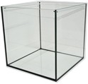 aquarium volglas kubus 50x50x50cm (6mm, geslepen bovenranden, zwarte silicone, 125l)