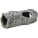 deco polyester log brown 19x8x8cm