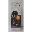pacific led light black 12x7cm, 24 leds white, 10w